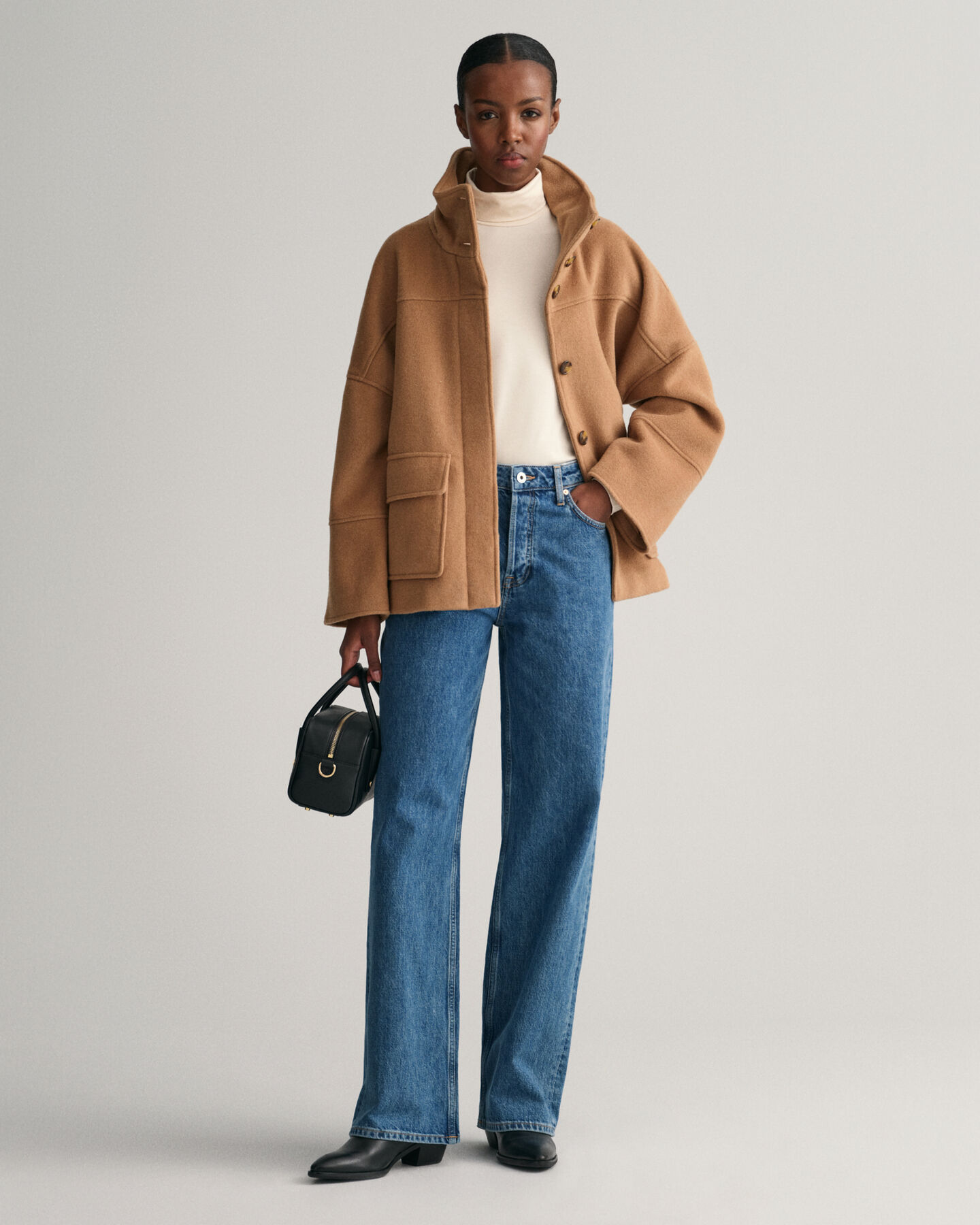 Veste courte en laine