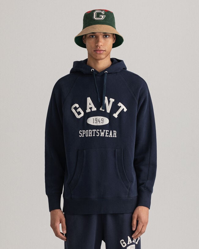 Sweat &agrave; capuche Collegiate