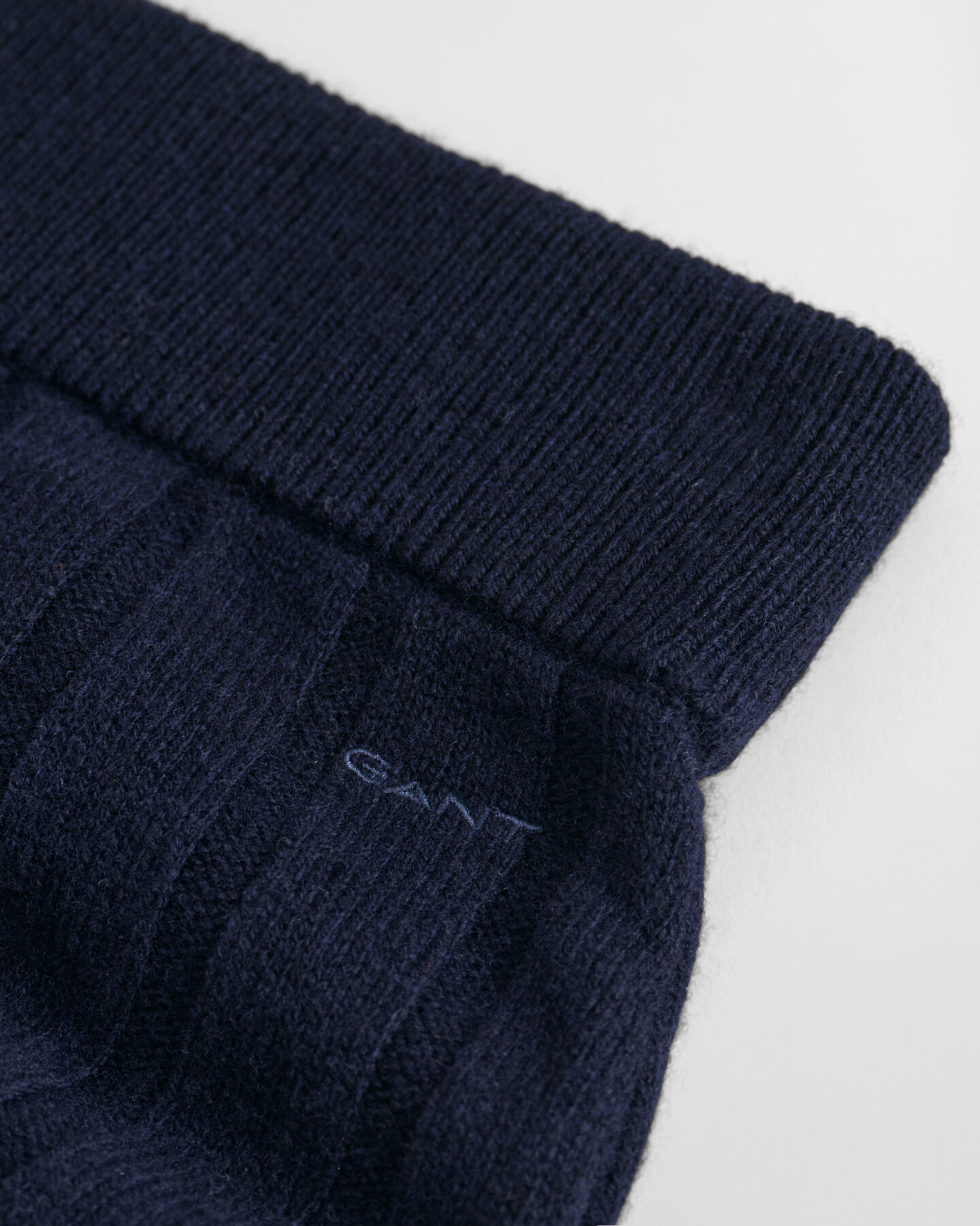 Jupe en laine à côtes larges