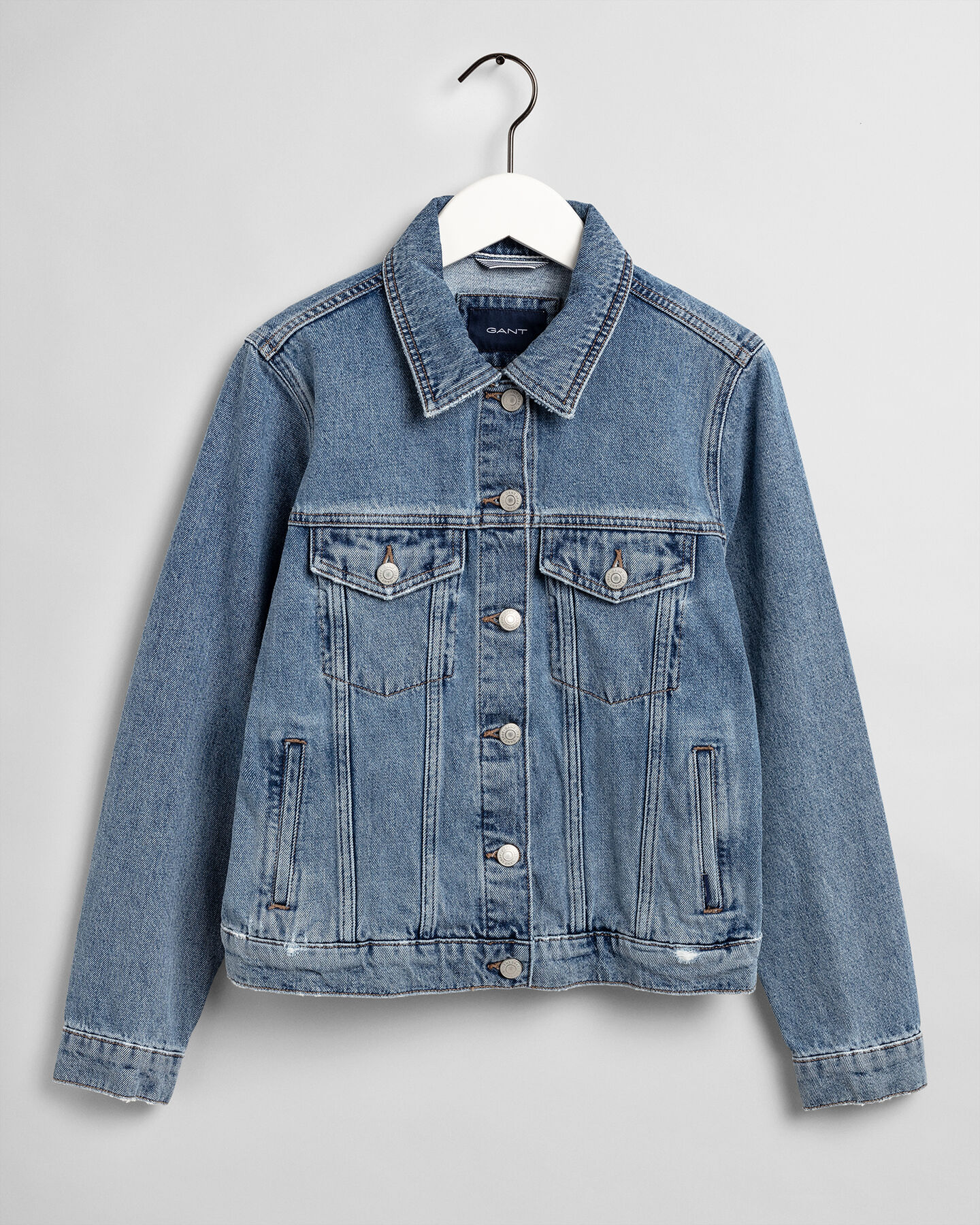 Veste en jean indigo