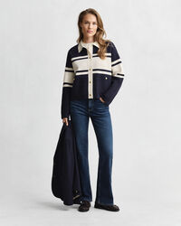 Cardigan Color Blocked