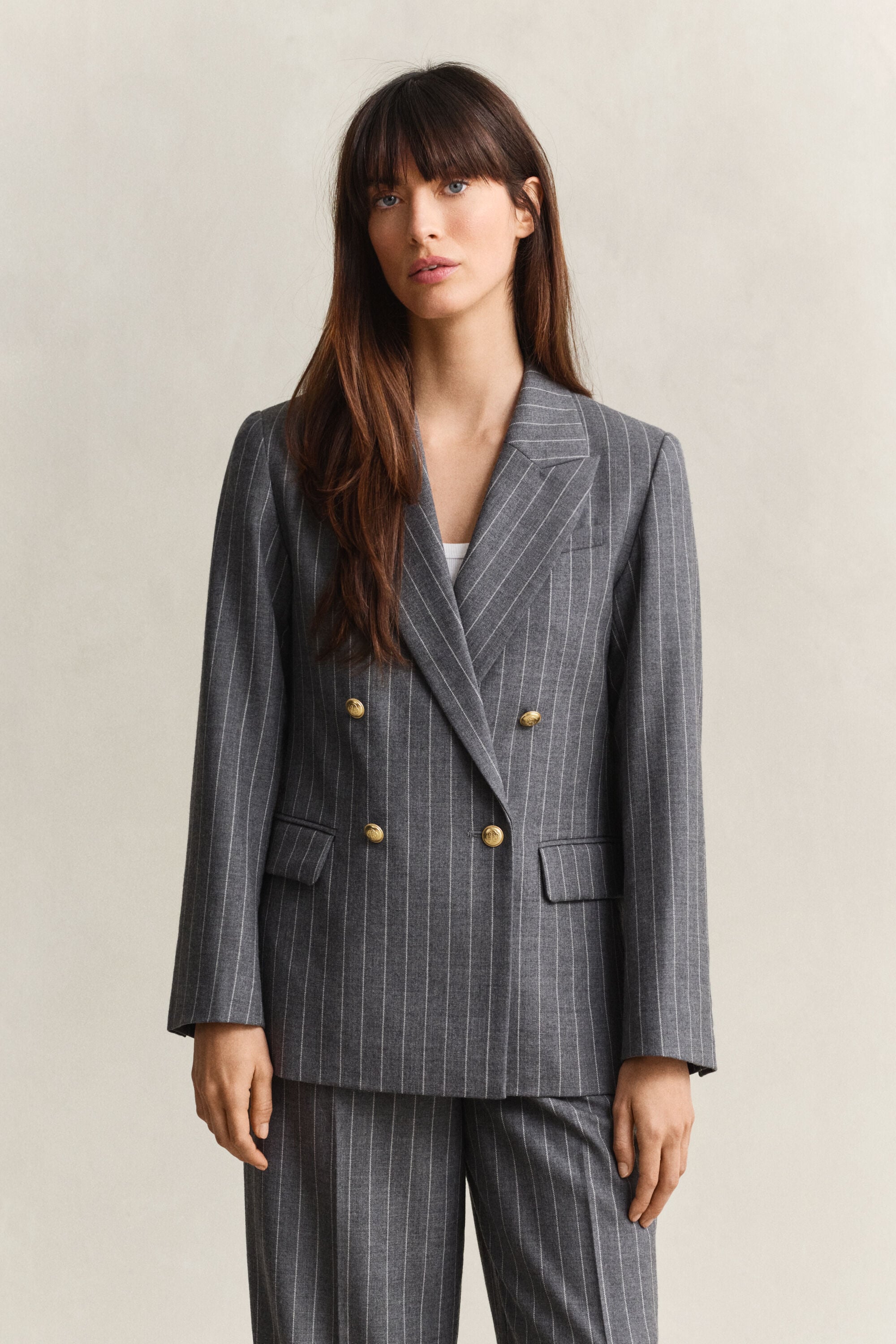 Veste blazer Club à rayures tennis