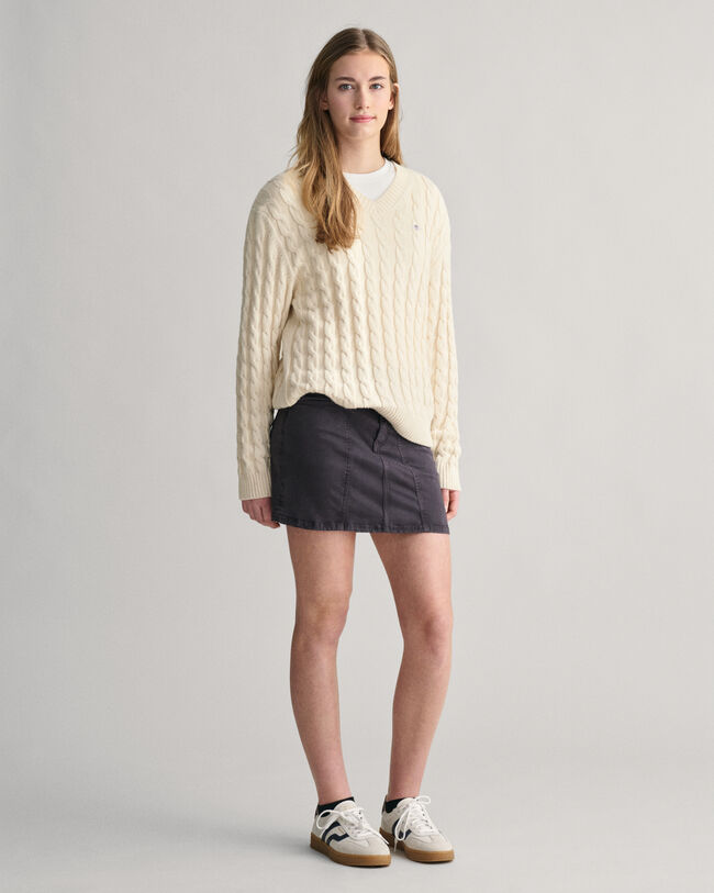 Mini-jupe taille basse Teen Girls