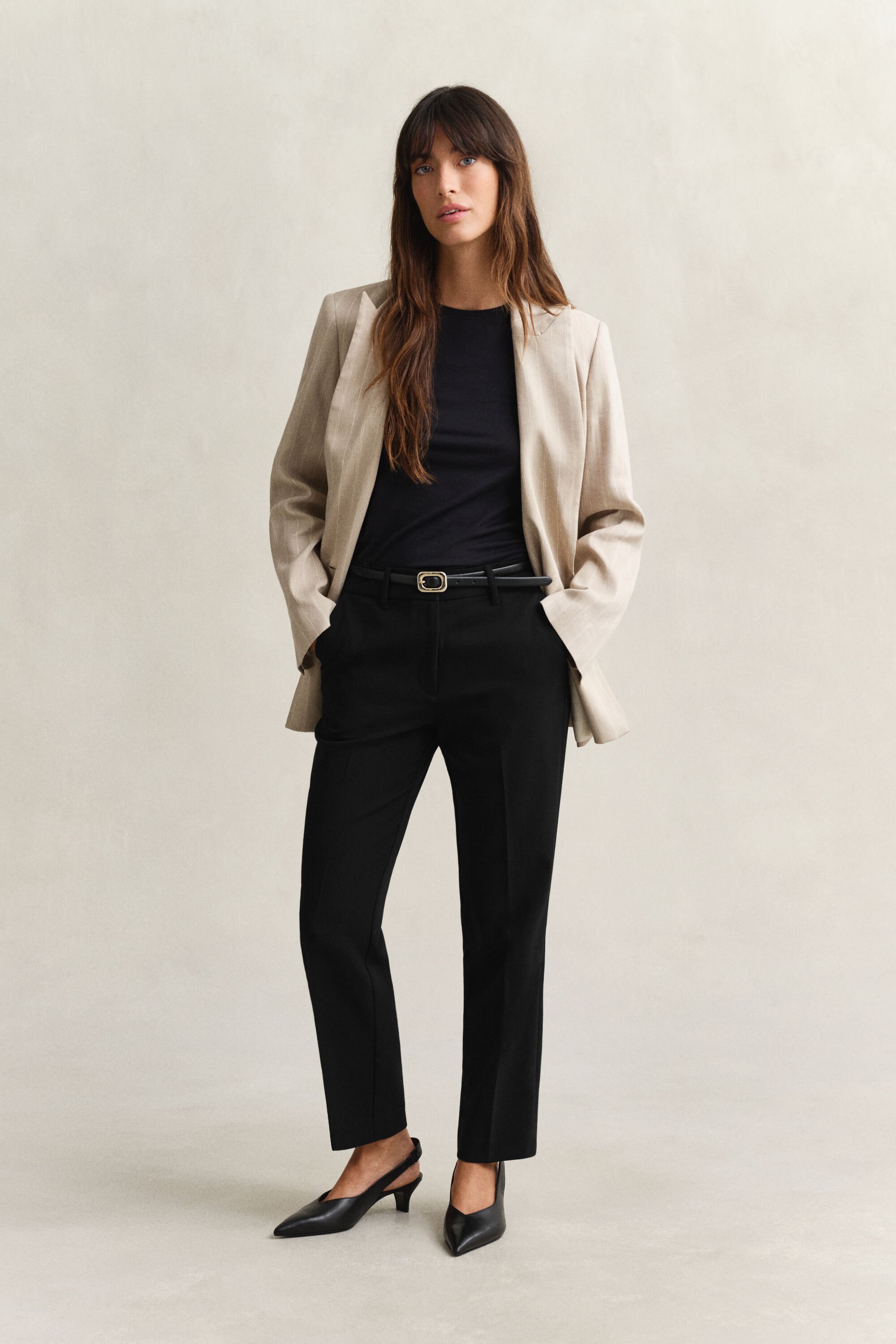 Pantalon habillé coupe slim