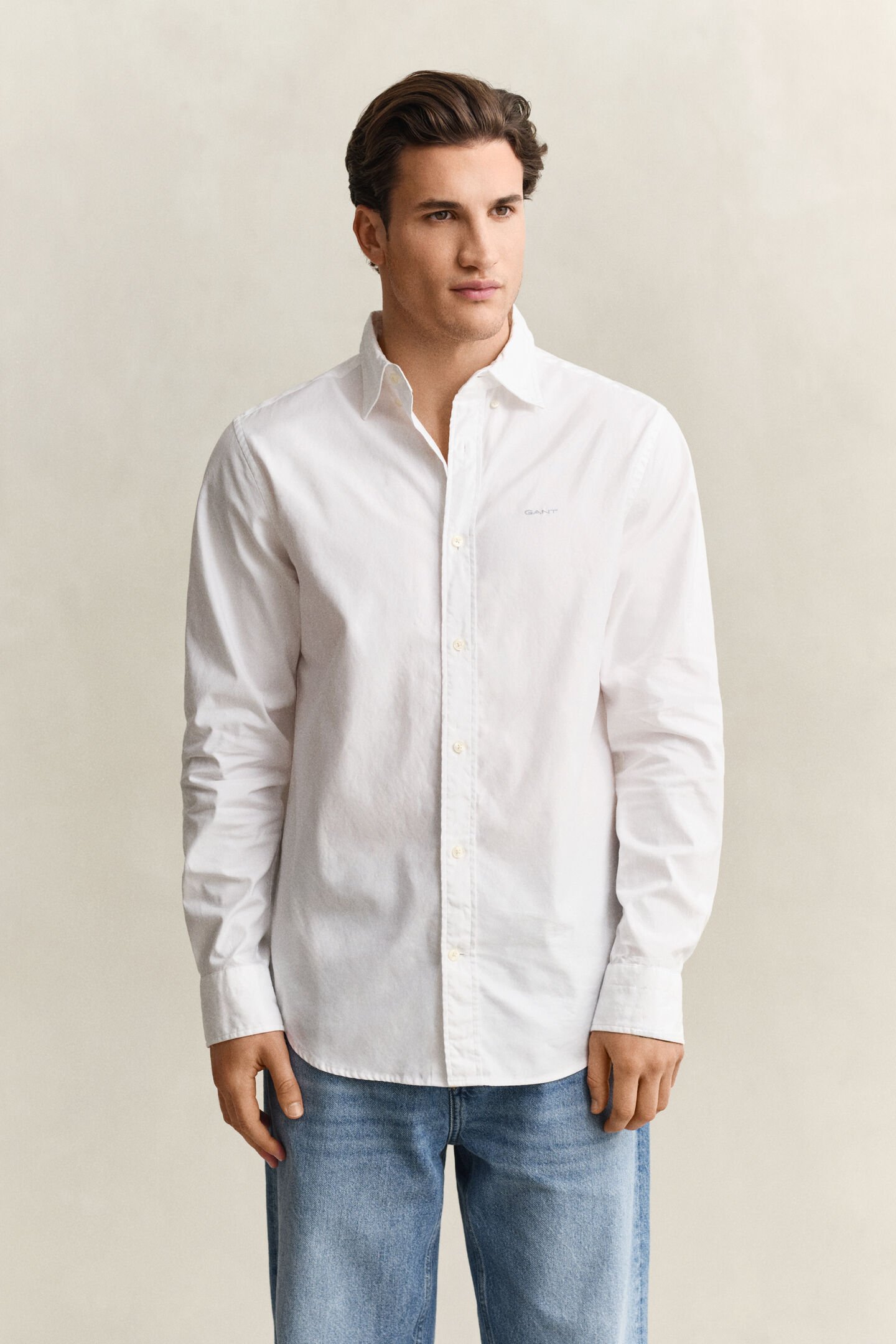 Chemise en coton Oxford Pinpoint