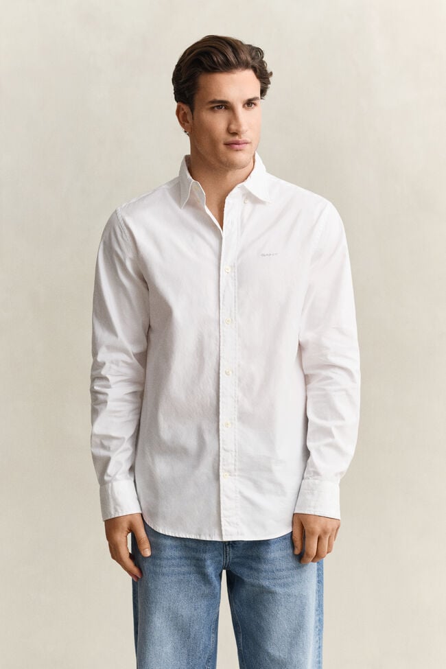 Chemise en coton Oxford Pinpoint