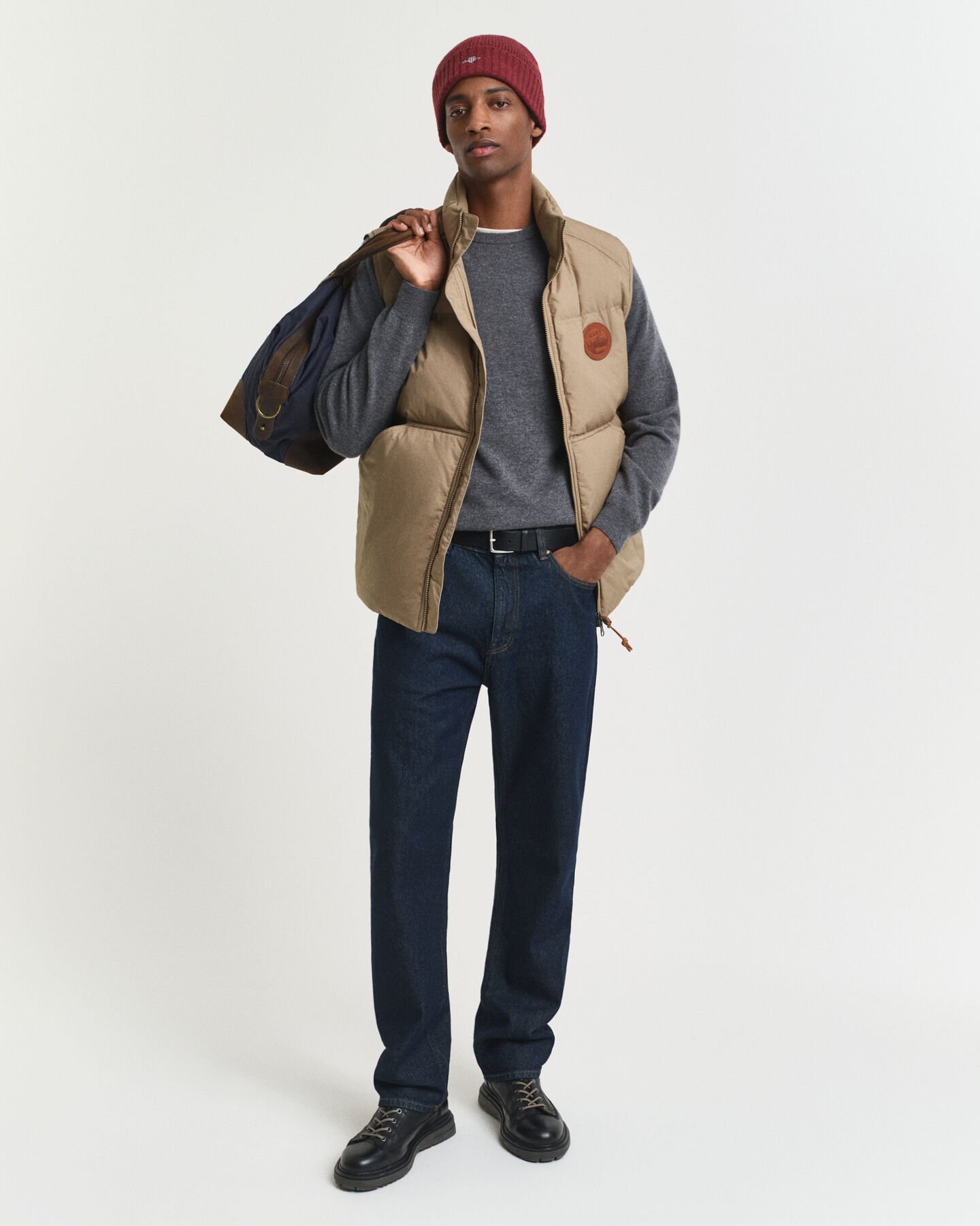 Pull col rond en laine d'agneau ultrafine