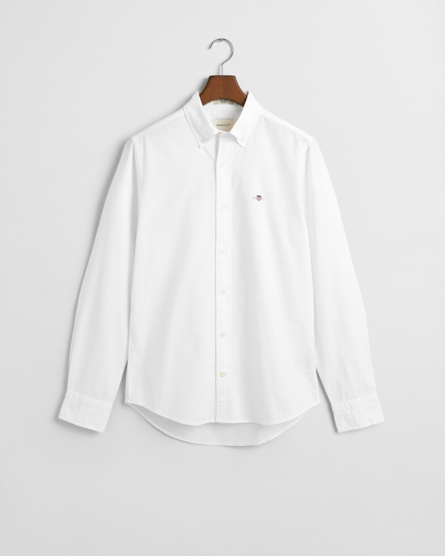 Chemise coupe slim en coton Oxford classique