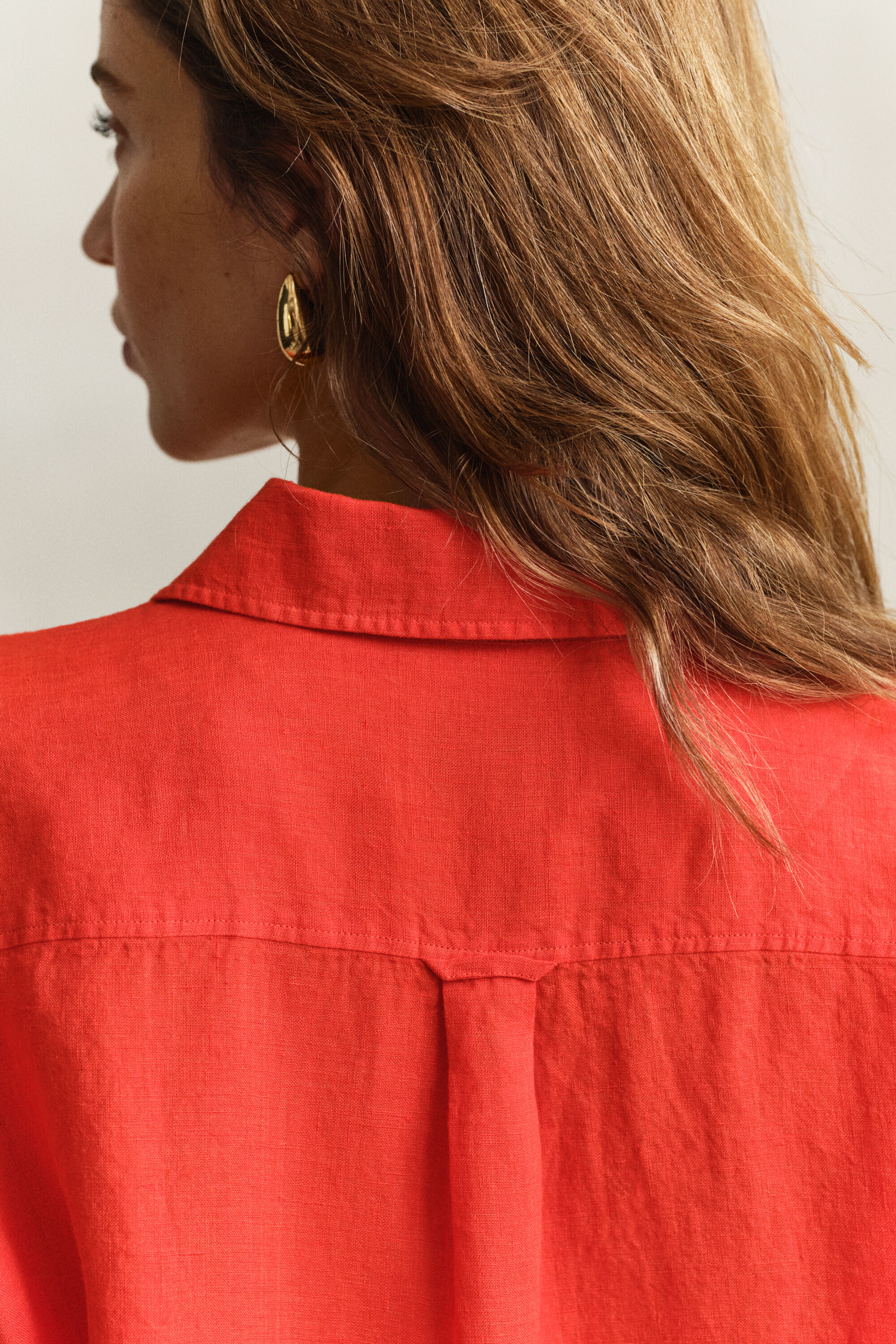 Chemise relaxed fit en lin