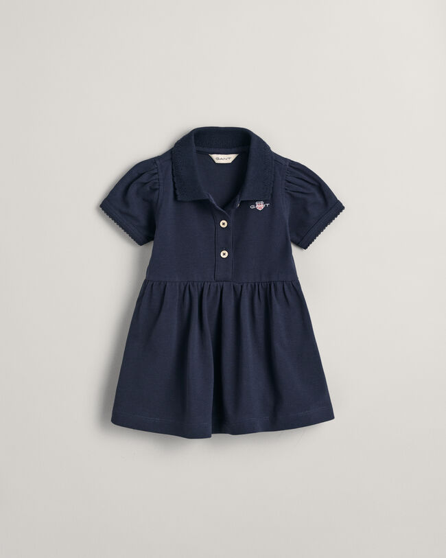 Robe polo en coton piqu&eacute; Baby Girl