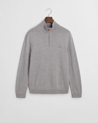 Pull &agrave; demi-zip en laine m&eacute;rinos extrafine
