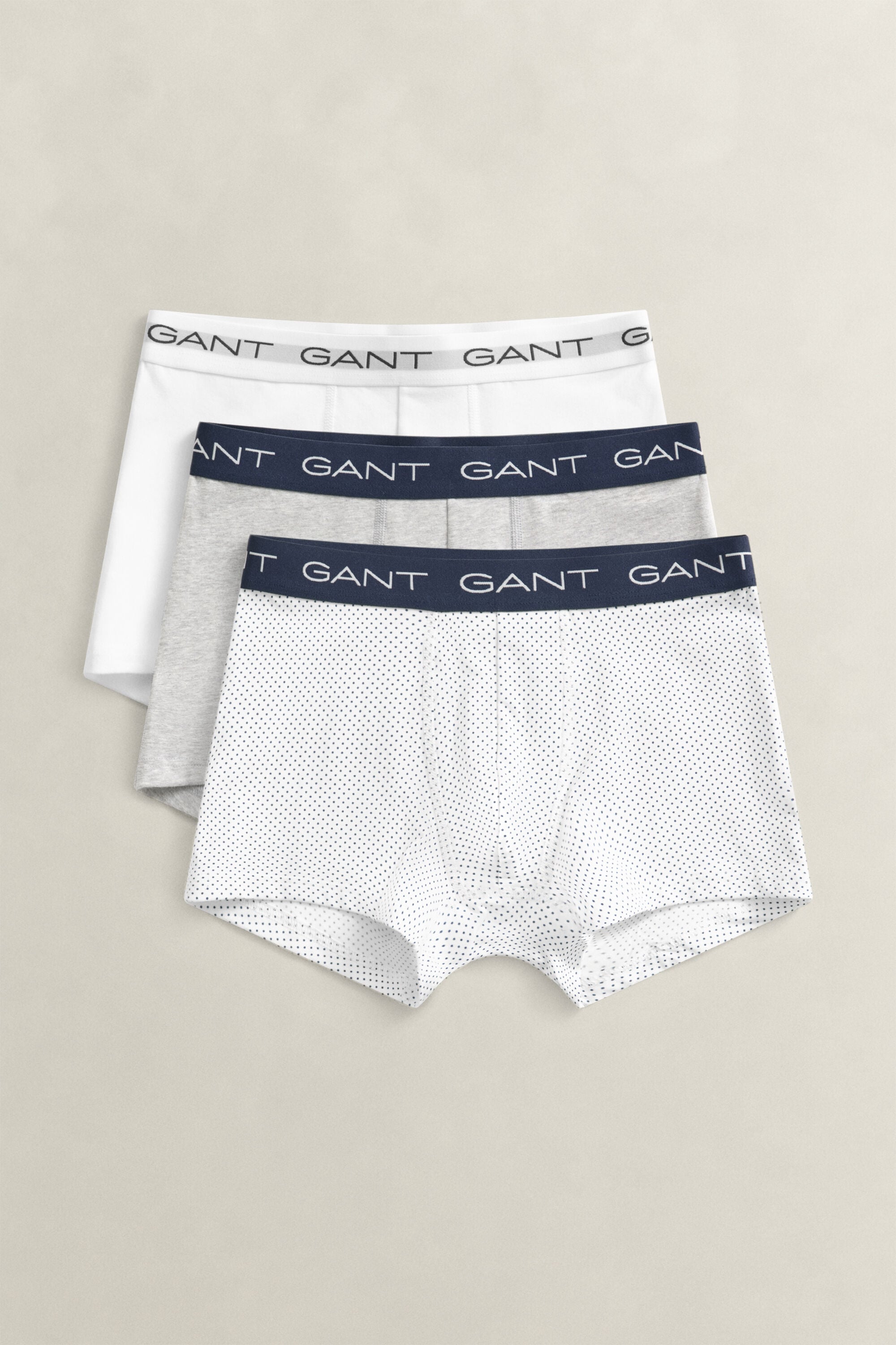 Lot de 3 caleçons à pois imprimés