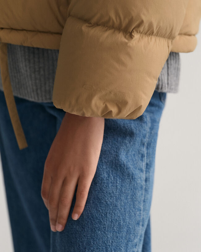 Doudoune courte en duvet