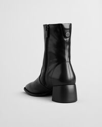 Bottines en cuir à talons Gwenety