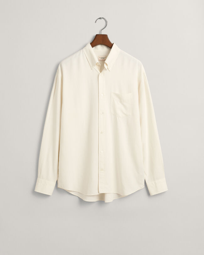 Chemise relaxed fit en soie