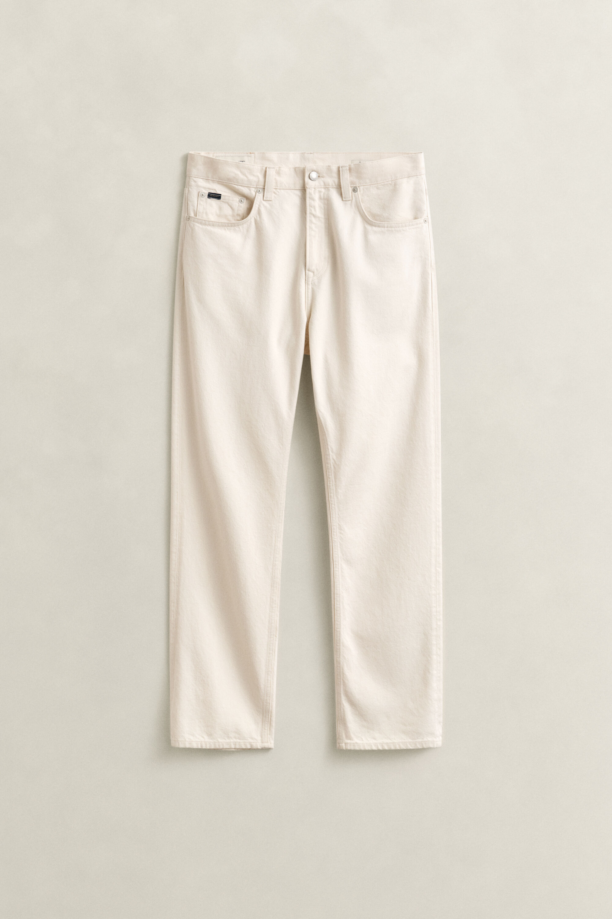 Jean coupe droite écru