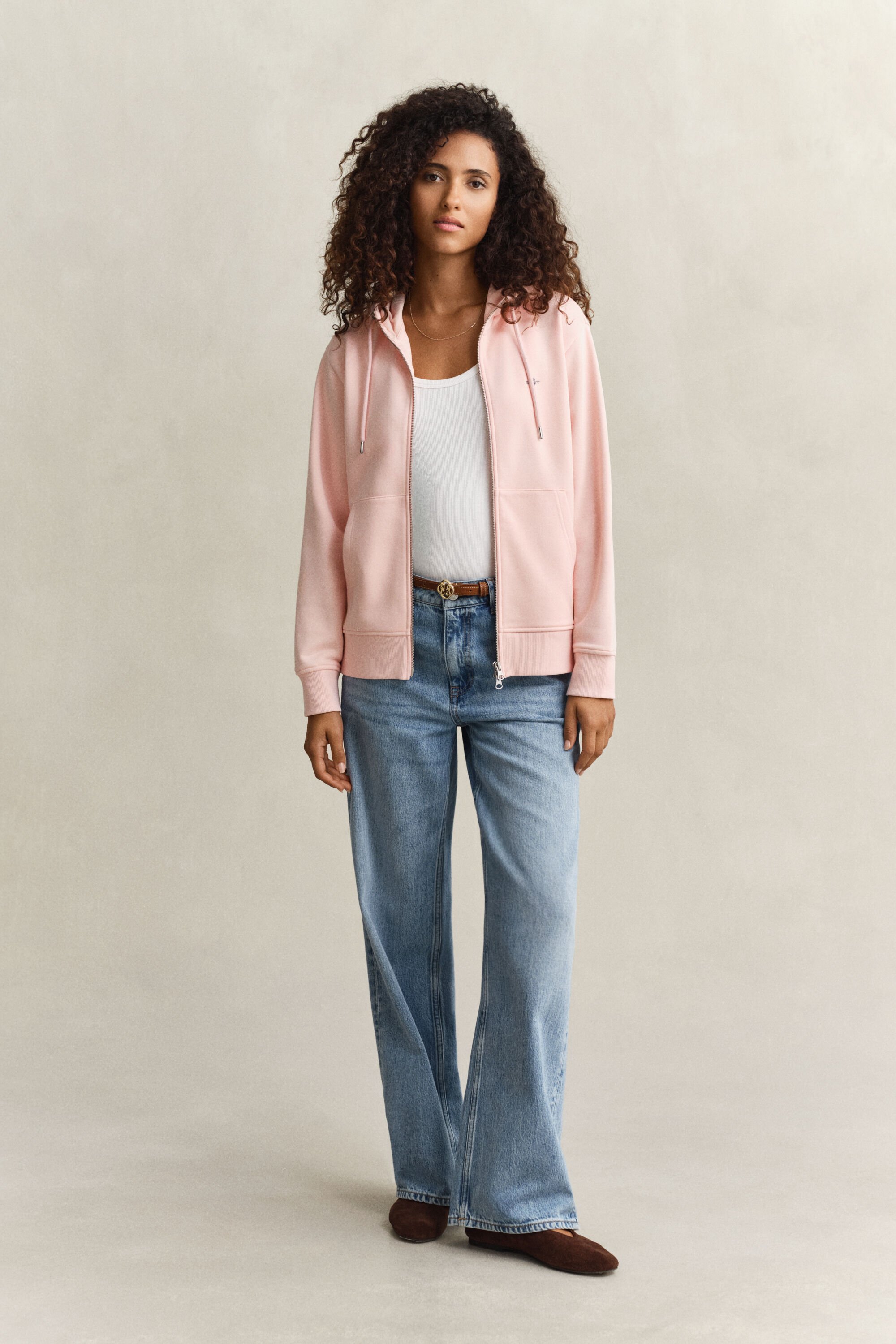 Sweat à capuche zippé Shield