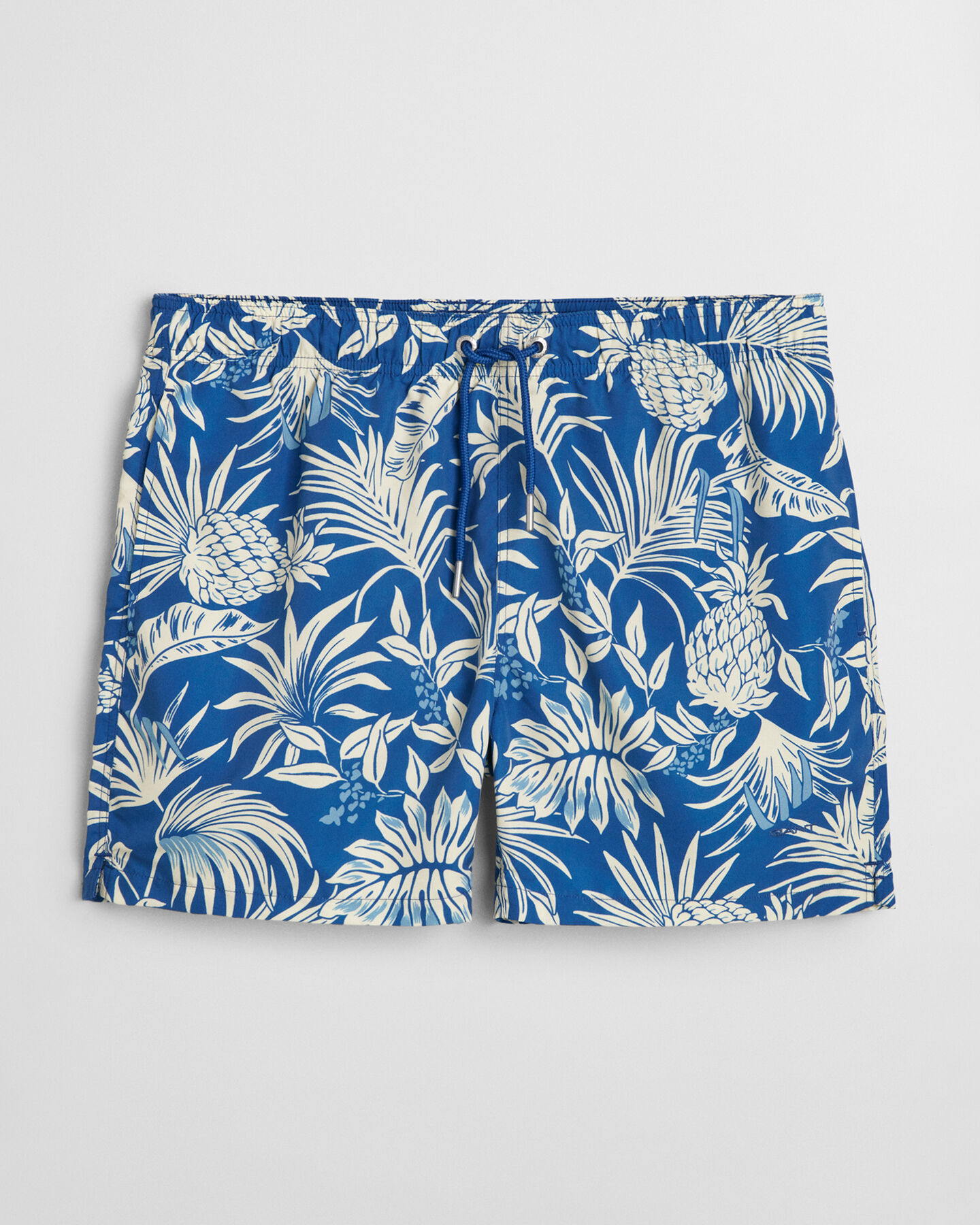 Short de bain à imprimé tropical