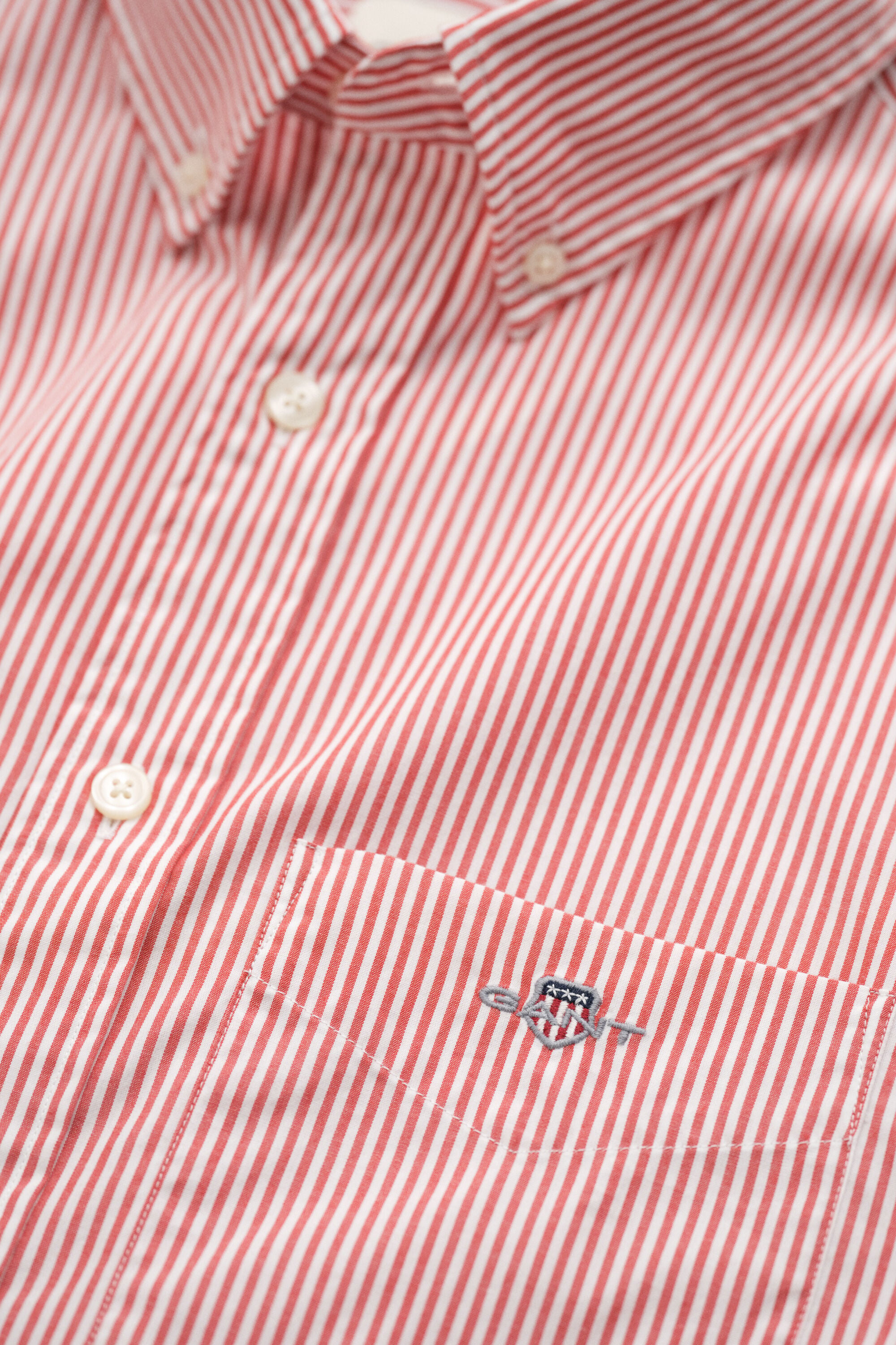 Chemise en popeline classique à rayures Banker