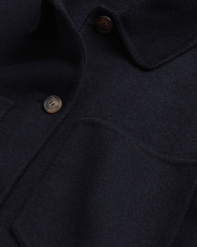 Veste-chemise cousue main