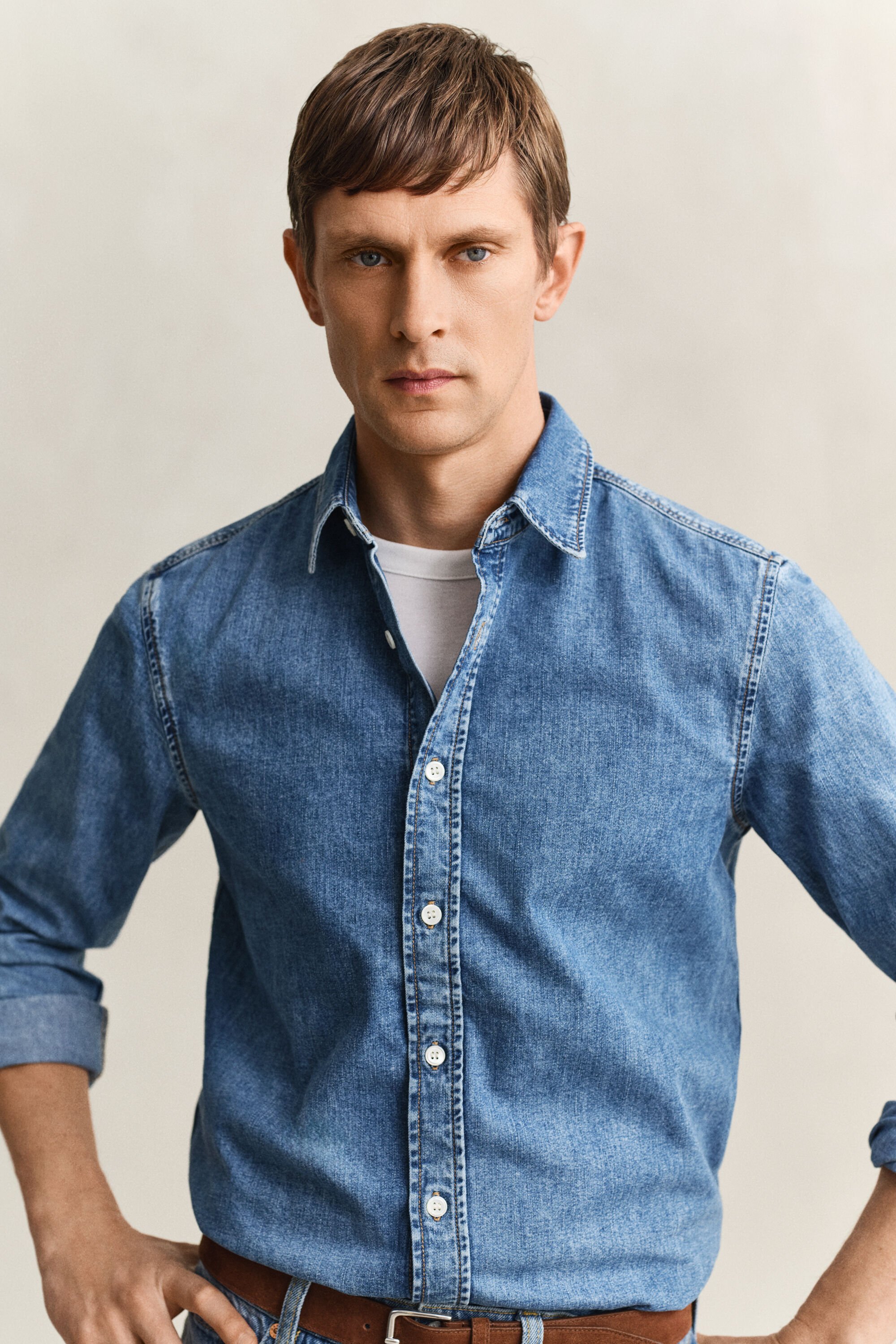 Chemise en denim