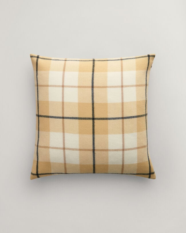 Housse de coussin en laine mérinos extra-fine