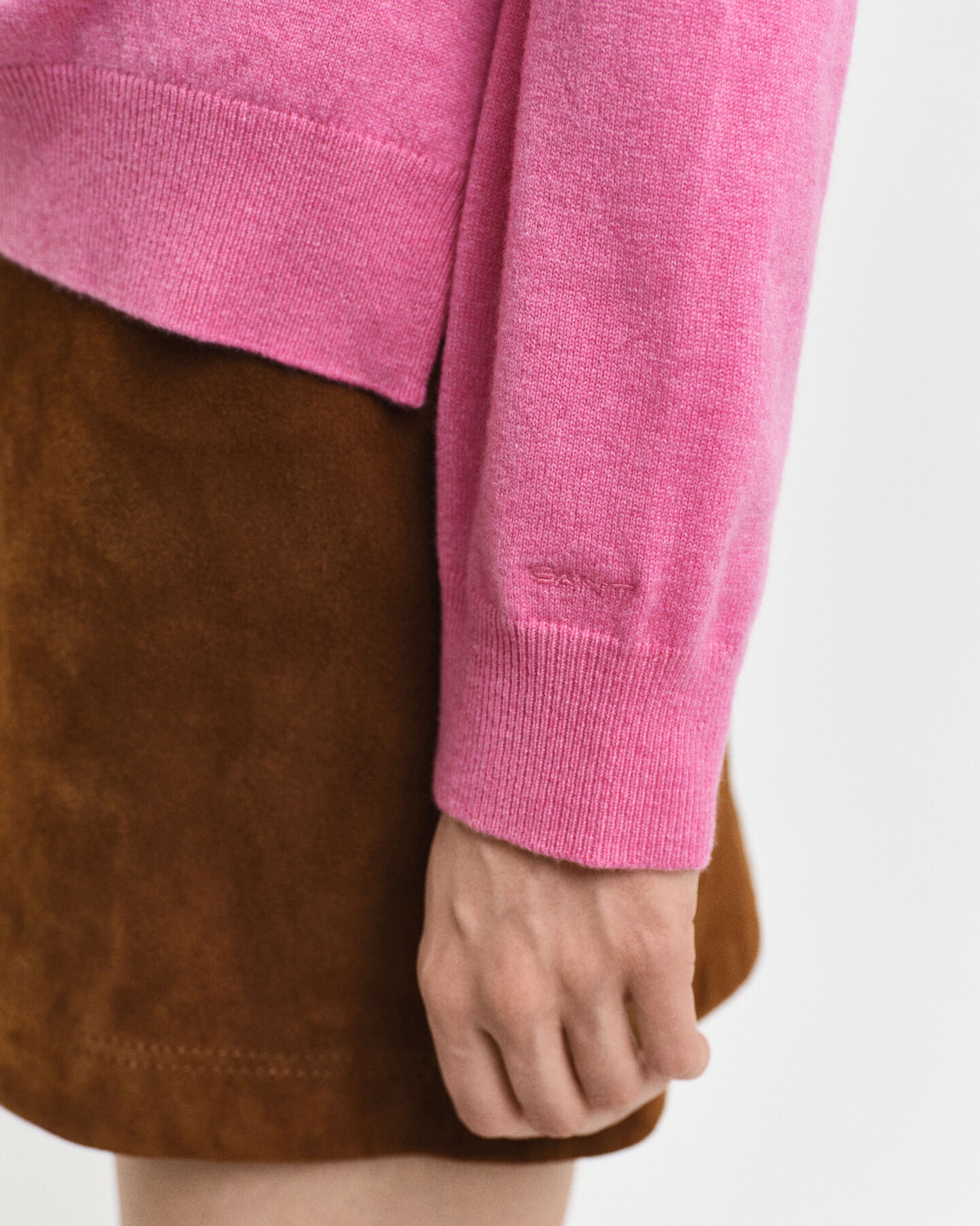 Pull ras du cou en laine d'agneau ultrafine