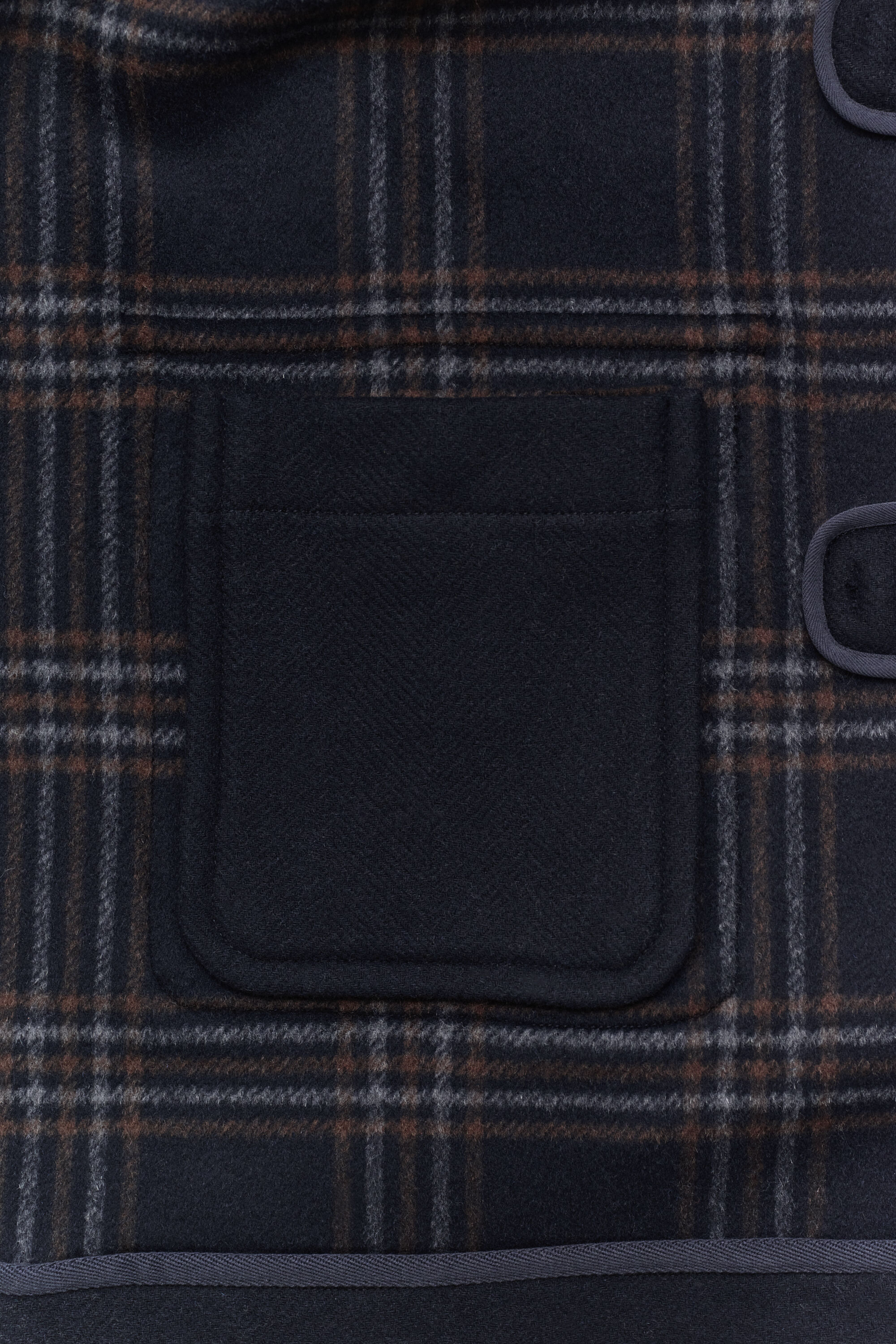 Veste duffle-coat en laine