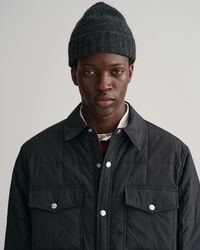 Veste-chemise matelass&eacute;e