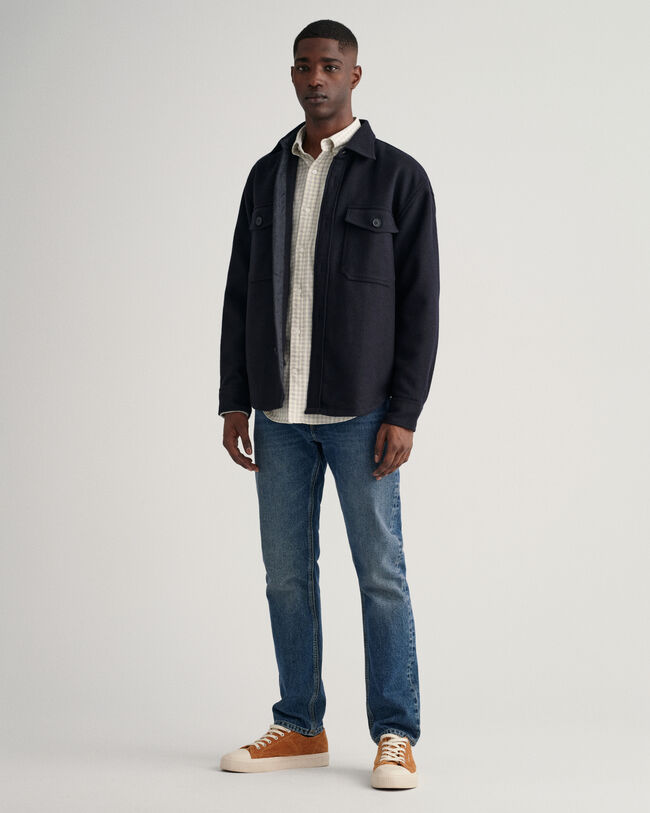 Chemise regular fit Jasp&eacute; Gingham