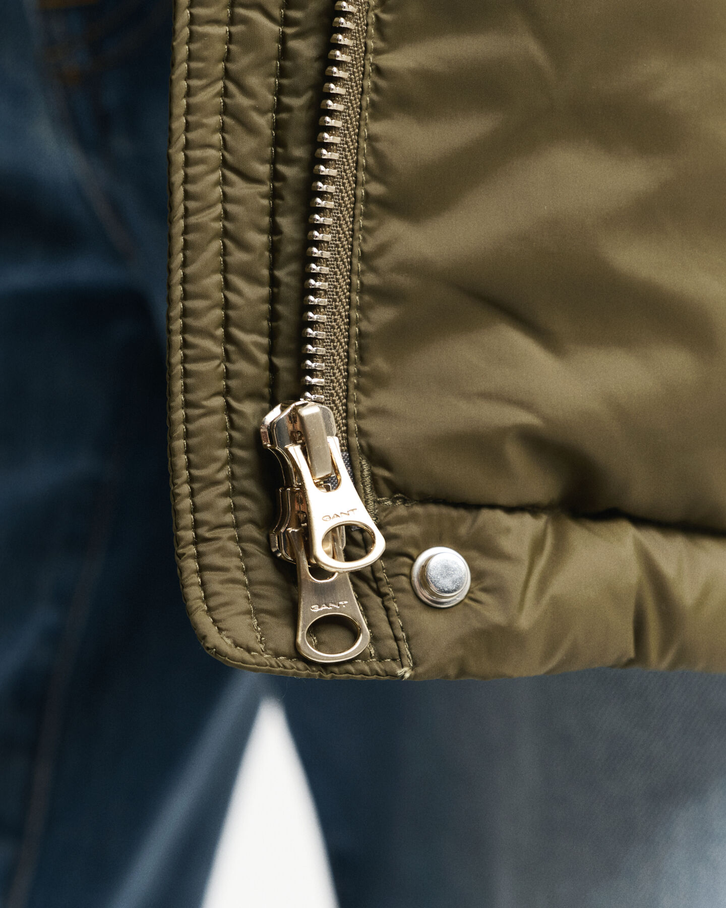 Doudoune mi-longue en duvet