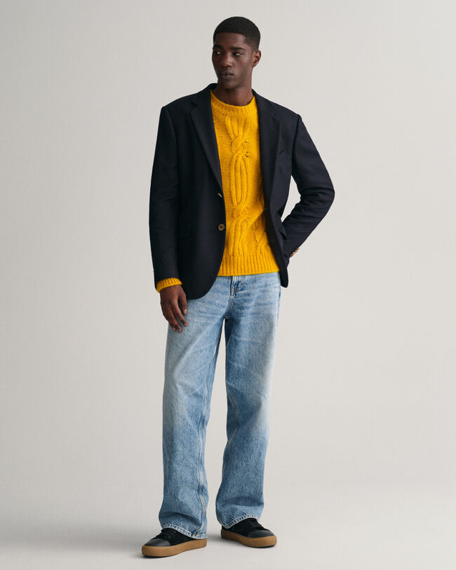 Veste blazer Club en flanelle