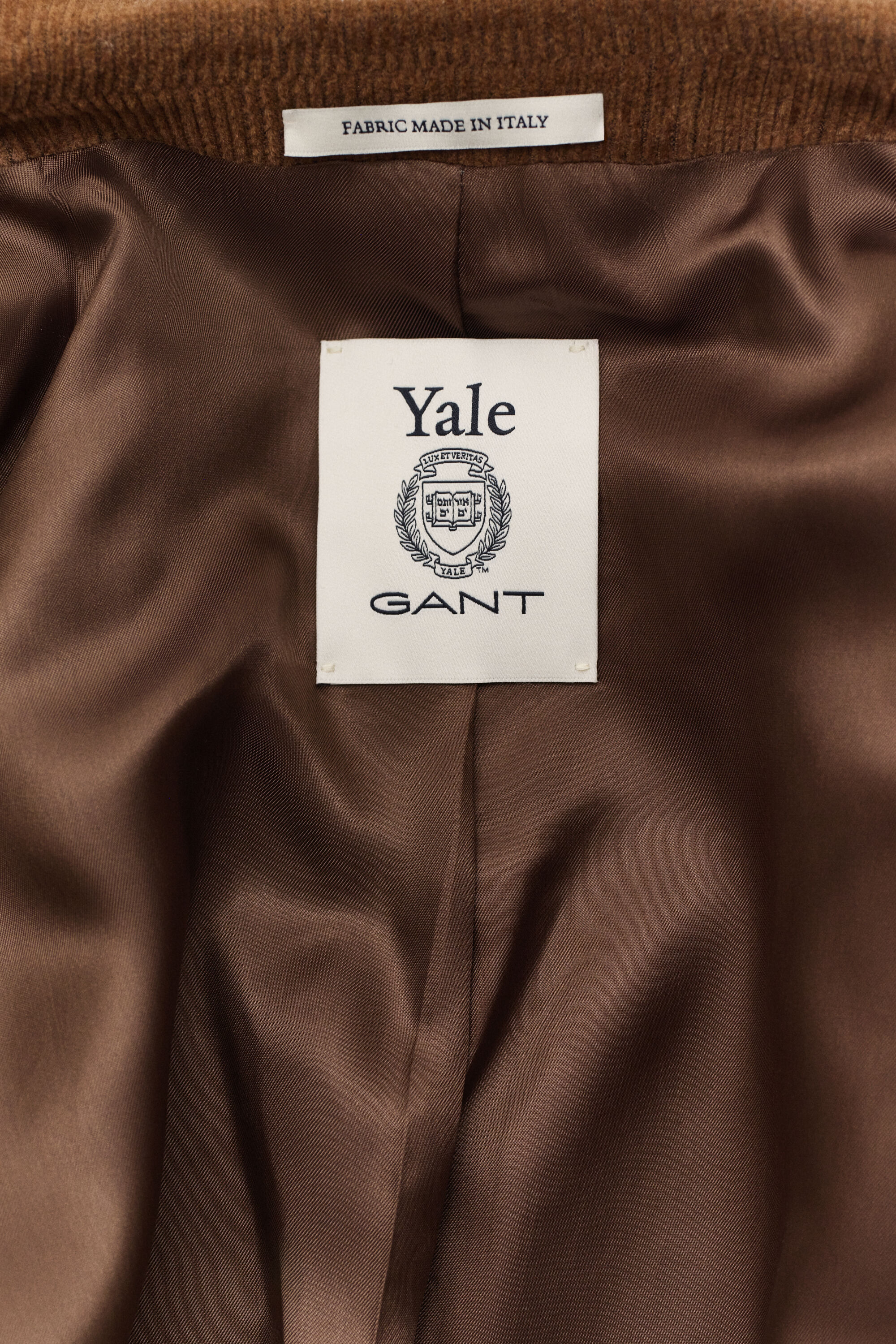Veste blazer en velours côtelé de laine Gant x Yale