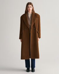 Manteau en laine mélangée