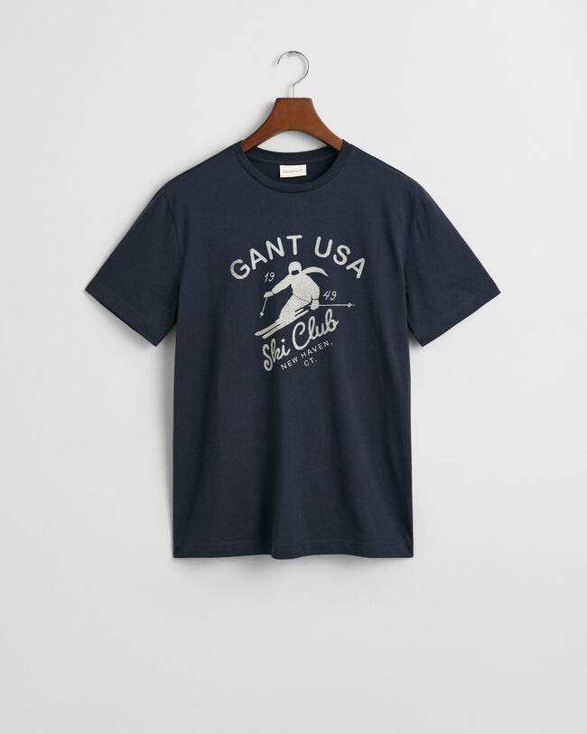 T-shirt sports d’hiver GANT Graphic