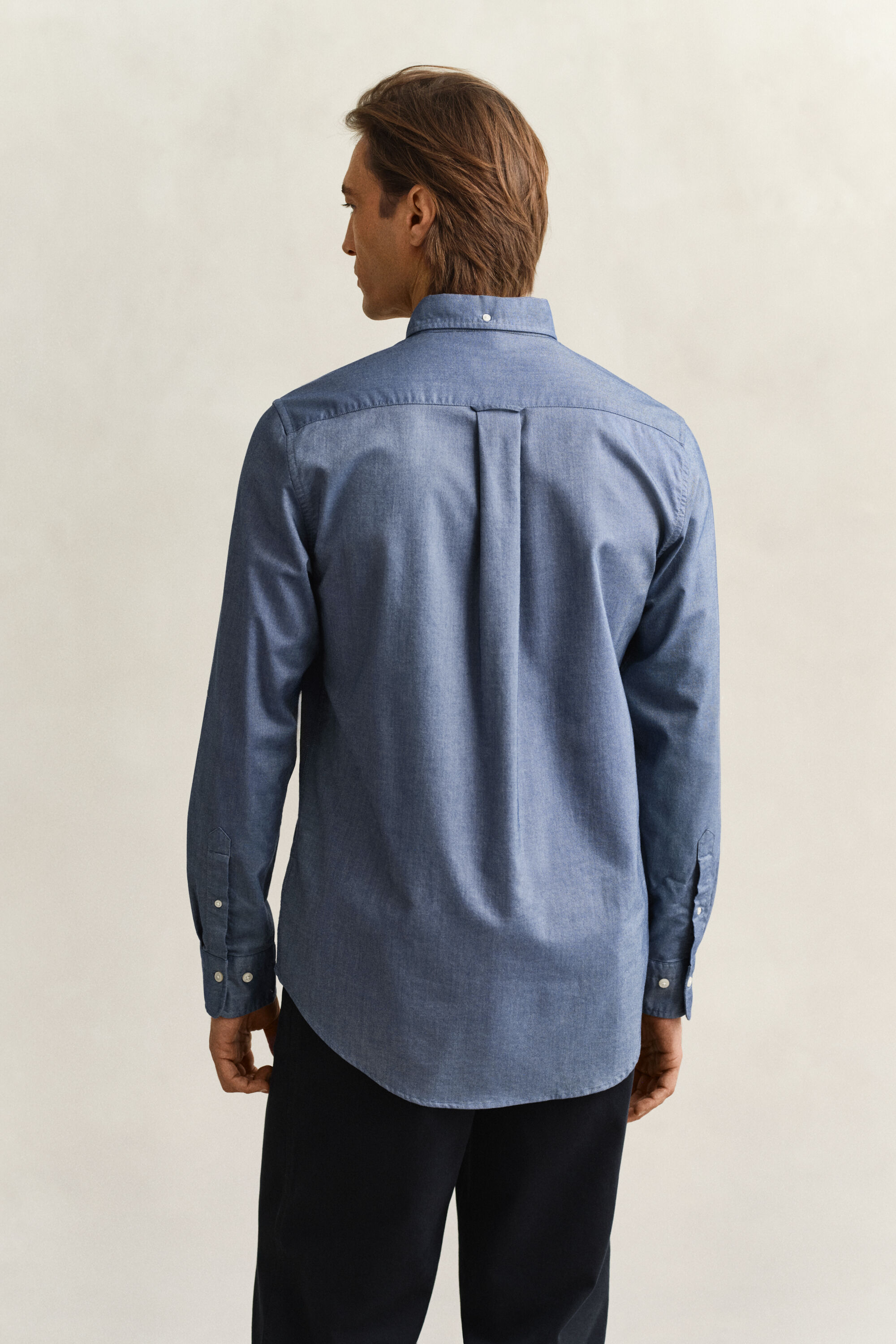 Chemise coupe regular en coton Oxford classique