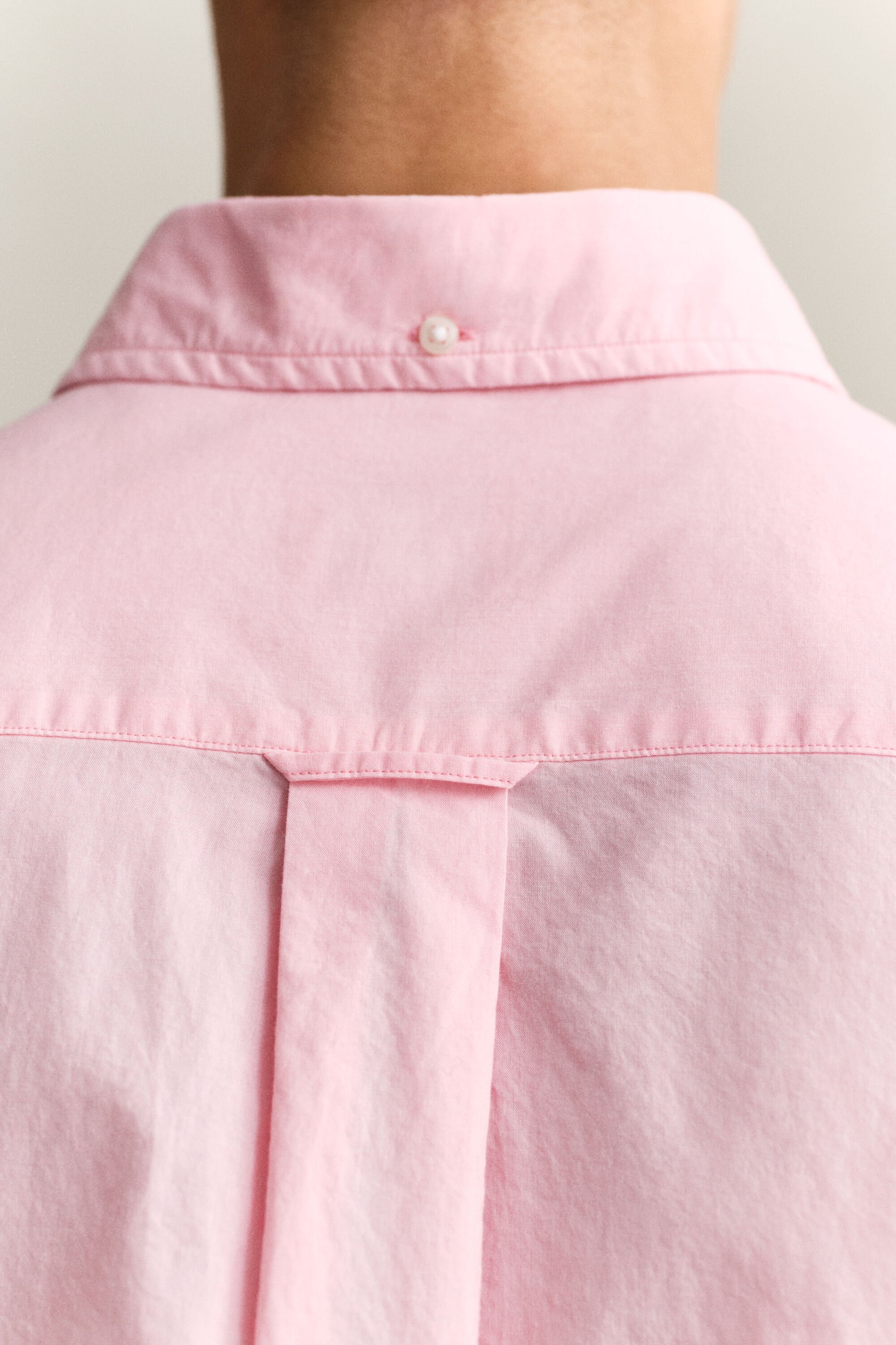 Chemise coupe regular en popeline classique