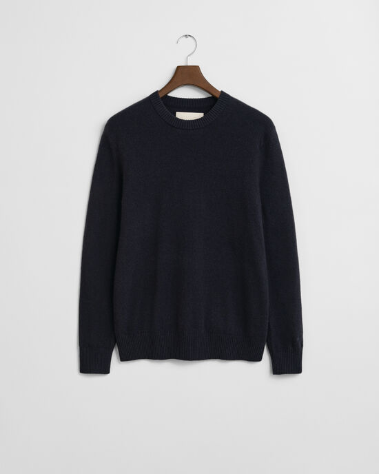 Pull col rond en cachemire
