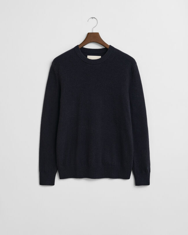 Pull col rond en cachemire