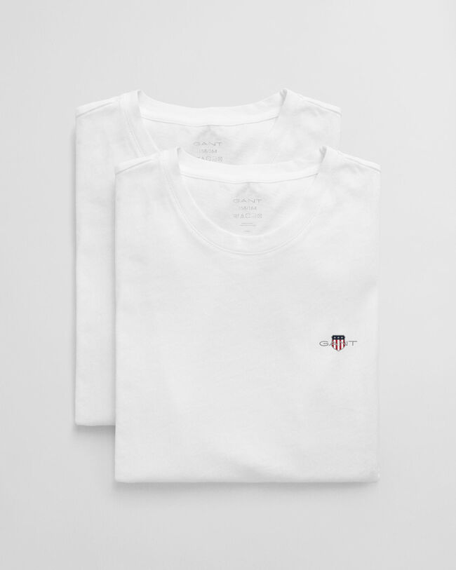 Lot de 2 t-shirts col rond Ado