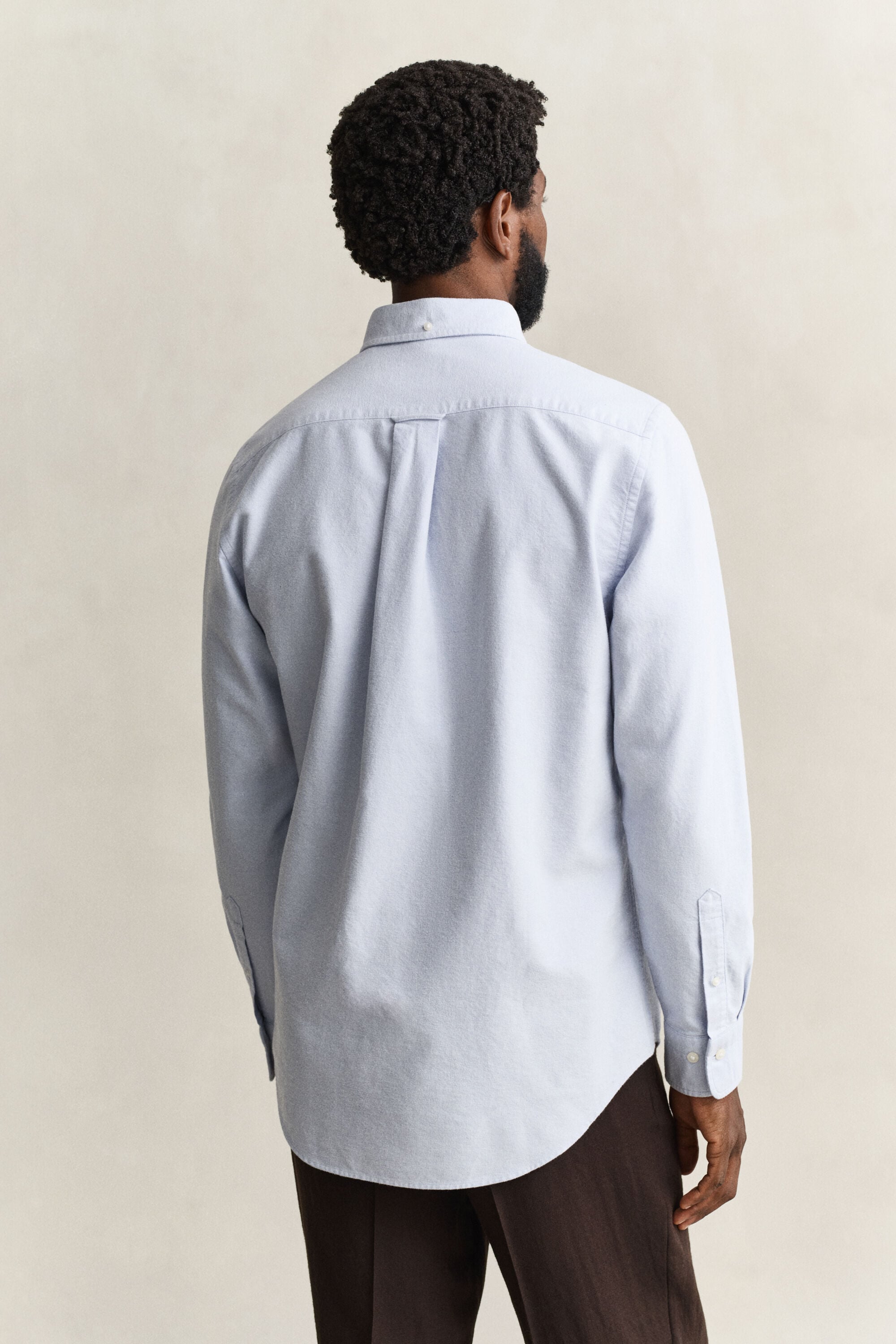 Chemise en coton Oxford brossé