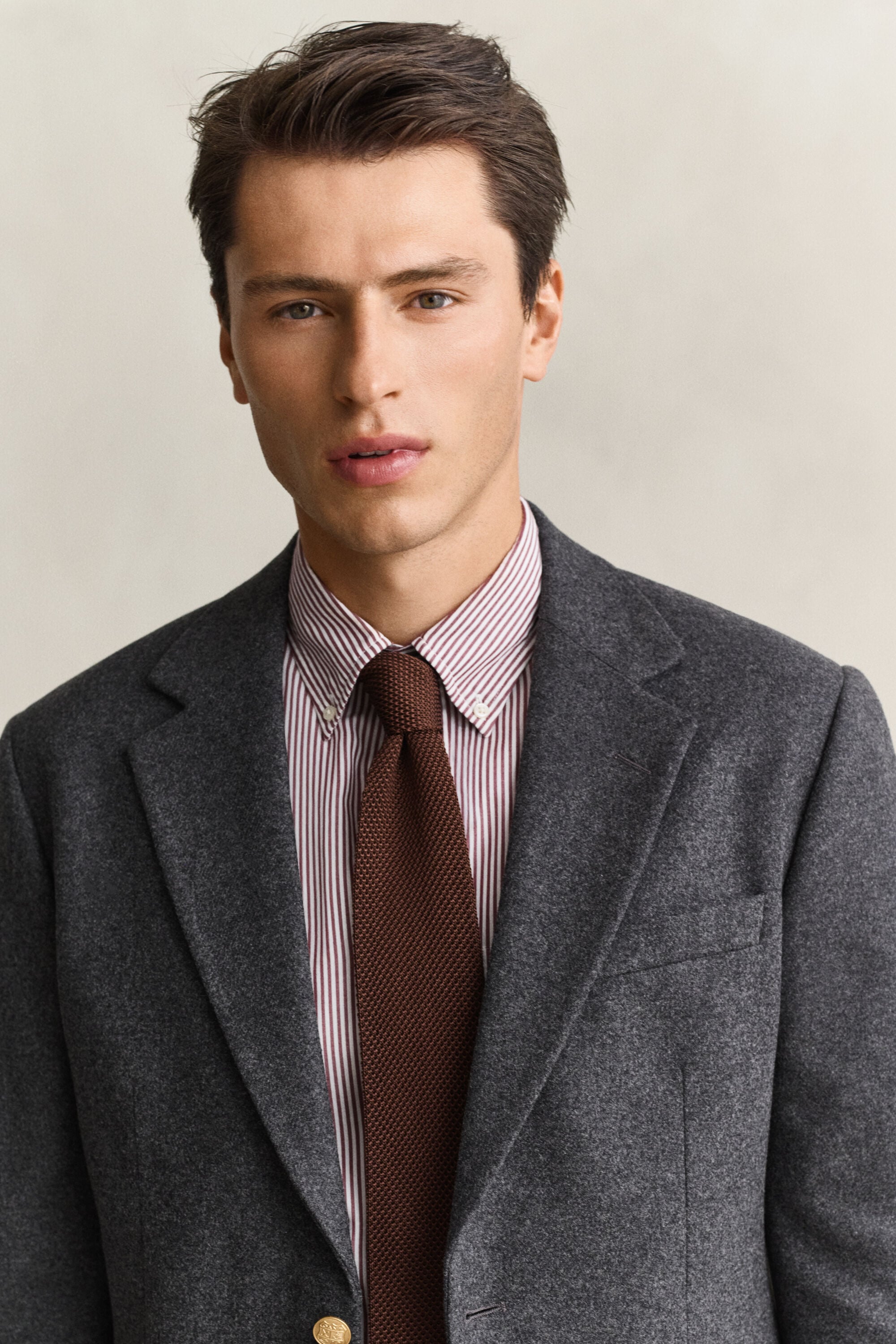 Veste blazer Club classique en flanelle