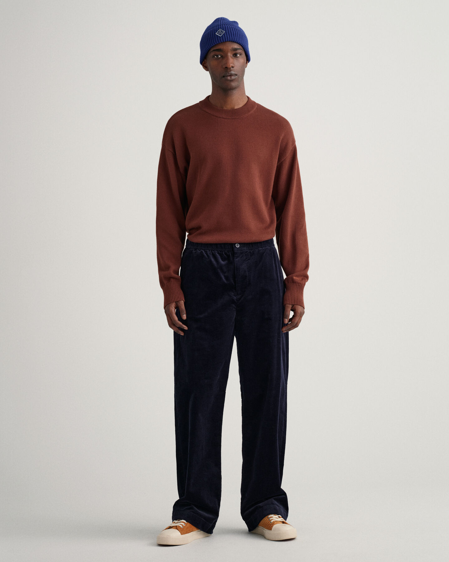 Pull ras du cou en coton Supima