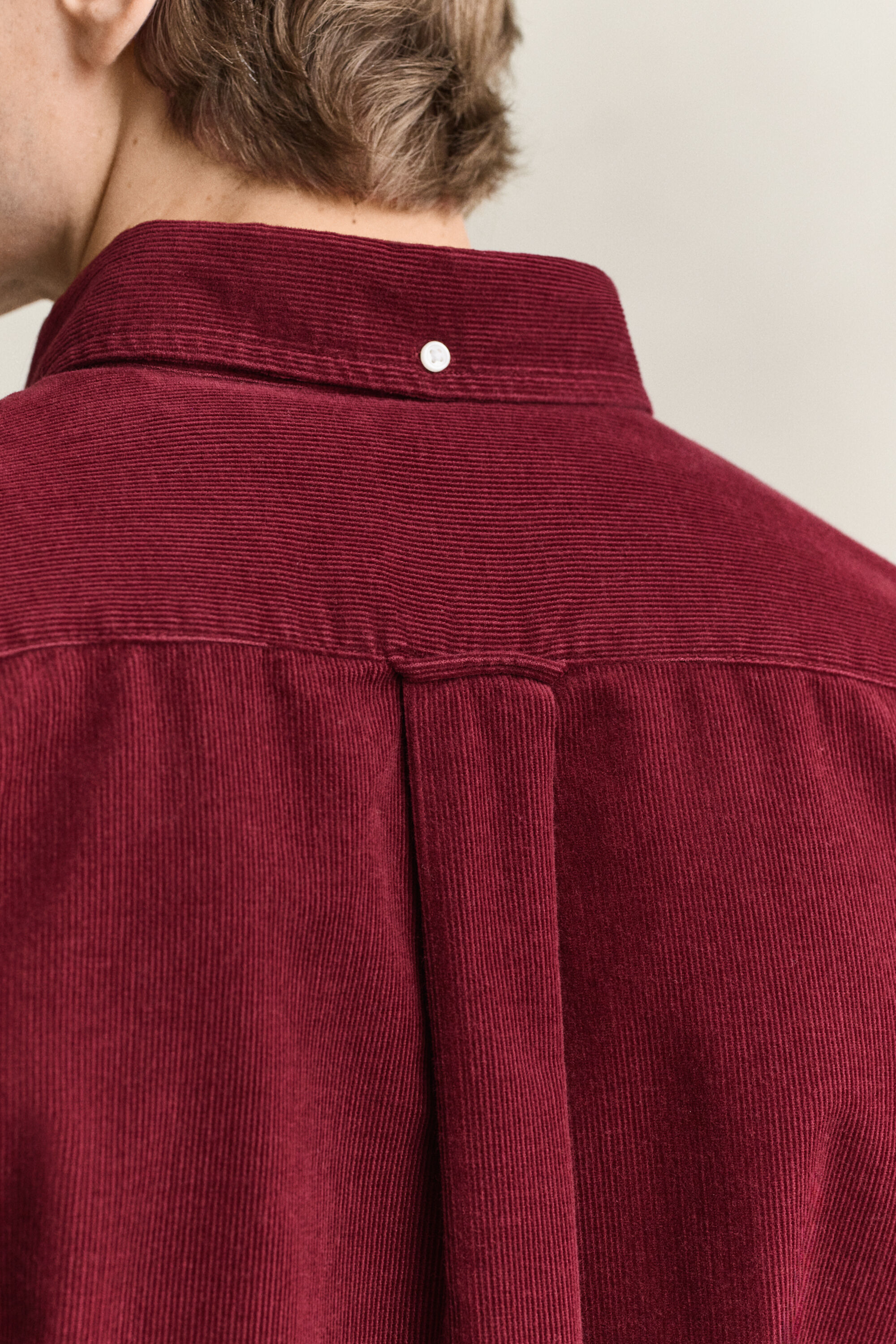 Chemise en velours côtelé