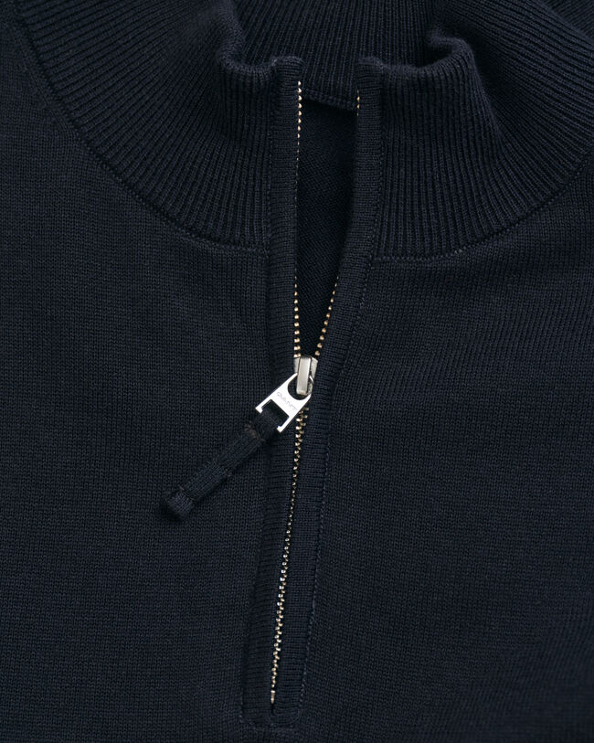 Pull à demi-zip en coton Shield Ado