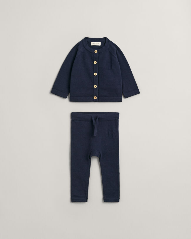 Coffret cadeau cardigan et pantalon Baby