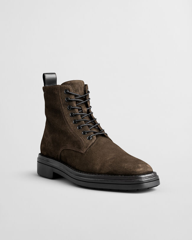 Bottines mi-hautes en daim Boggar