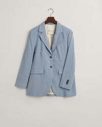 Veste blazer en lin stretch regular fit