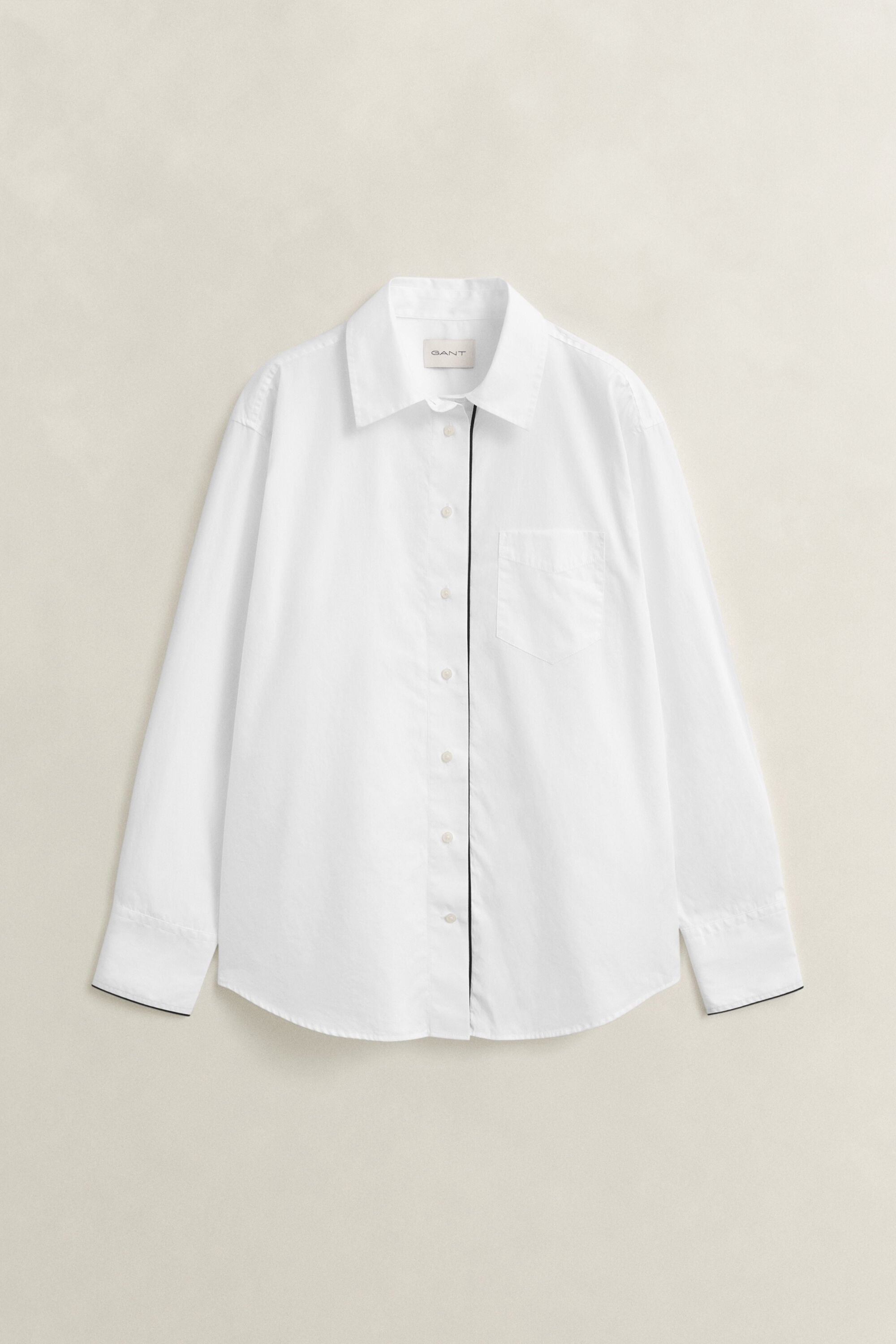 Chemise avec passepoil