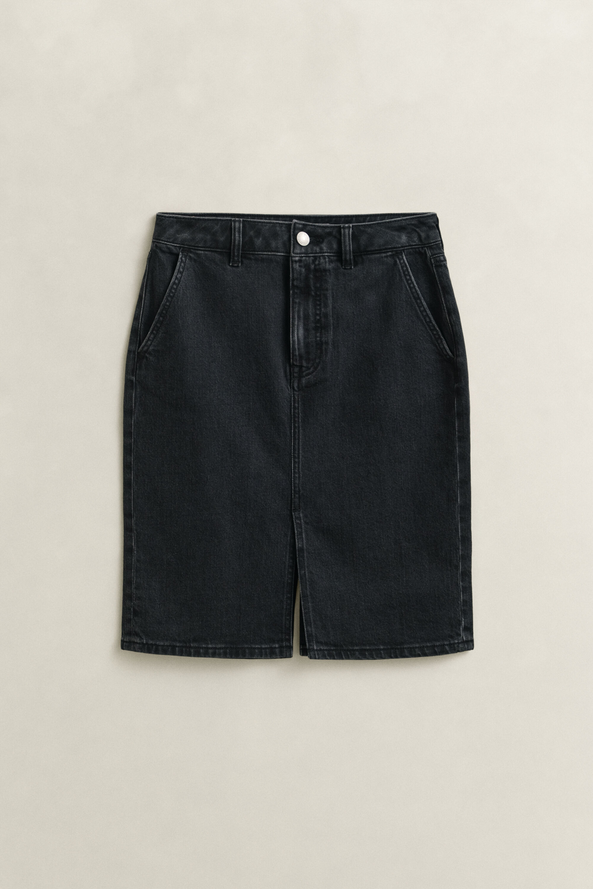 Jupe crayon en denim